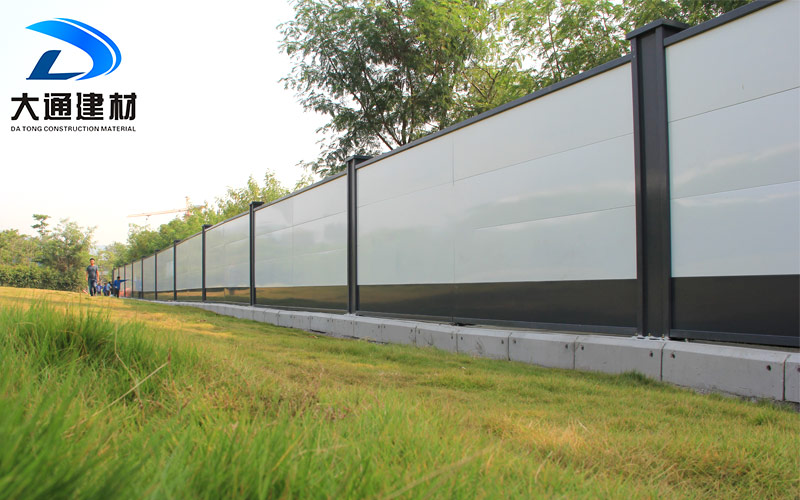 深圳市政圍擋，市政施工圍擋安裝現場效果圖