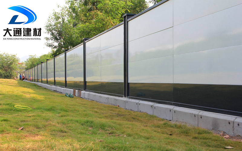 深圳市政圍擋，市政施工圍擋安裝現場效果圖