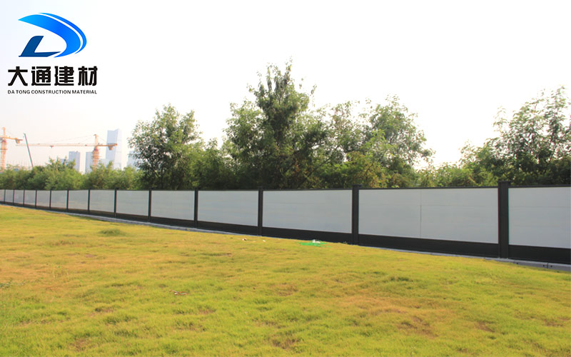 深圳市政圍擋，市政施工圍擋安裝現場效果圖