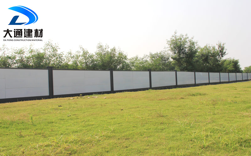 深圳市政圍擋，市政施工圍擋安裝現場效果圖